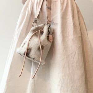 Mesa Workshop Handmade Cowhide Bucket Bag
